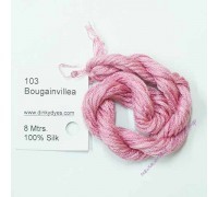 Шёлковое мулине Dinky-Dyes S-103 Bougainvillea